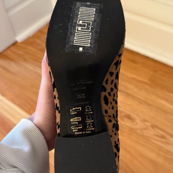 Rag & Bone Suede Animal Print Boots Women's Size: 6 | IT 36.5 - Picture 3 of 4